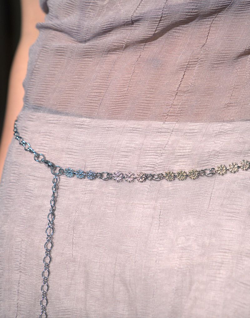 Boho Libertude（ボホリベルチュード）の「シバーデイジーチェーンベルト（ファッション小物）」