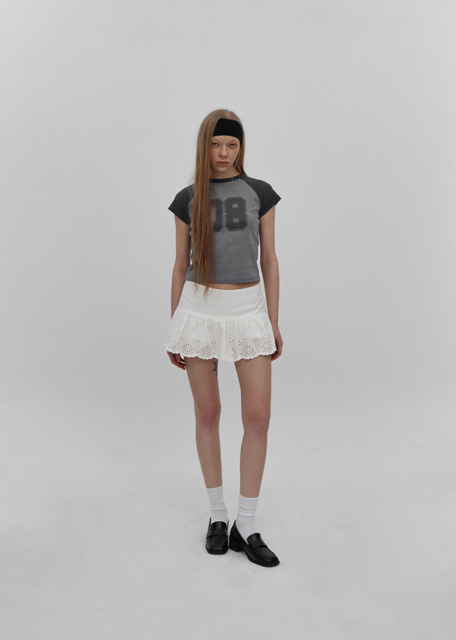 BLACKUP（ブラックアップ）の「[MADE] Pervi Lace Mini Skirt Pants（Skirts）」