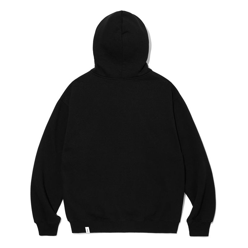 APPLIQUE ZIP UP HOODIE