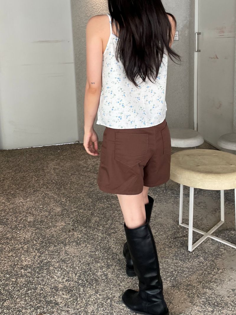 Colorful cotton short pants