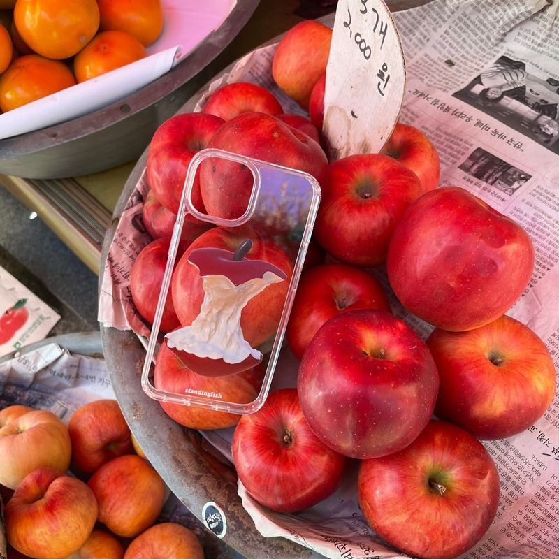 Apple phone case (jell hard)