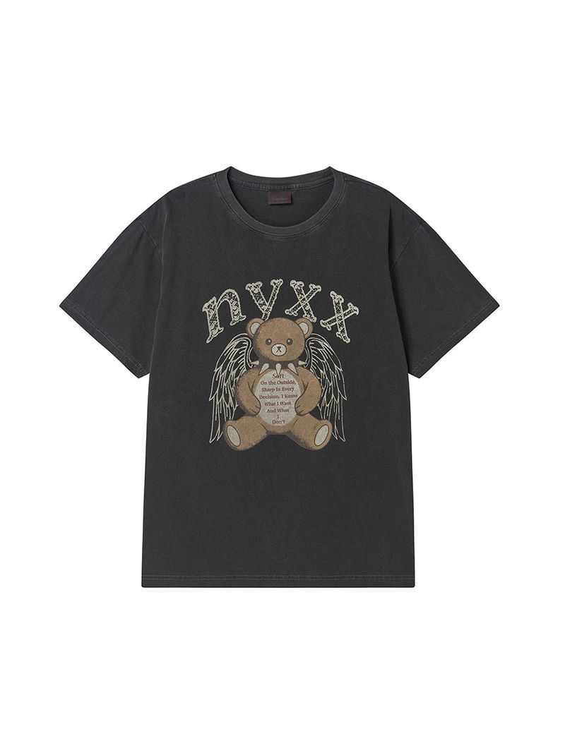 ANGEL BEAR TEE CHARCOAL