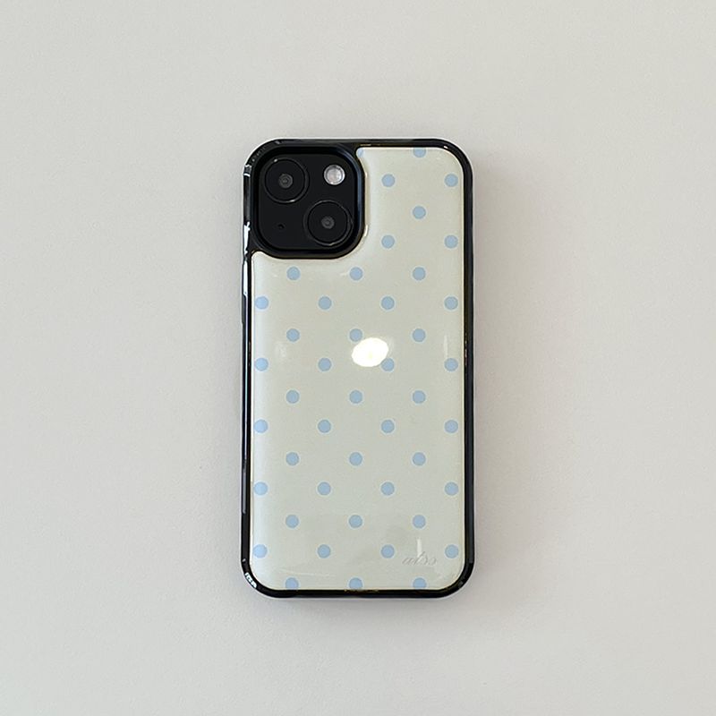 dot epoxy bumper case(ivory)