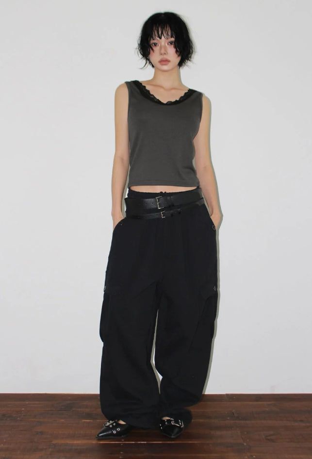 UTILITY CARGO SWEAT PANTS