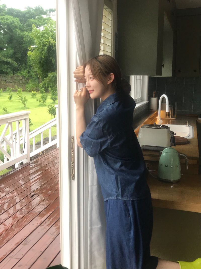 グラビティデニムシャツ