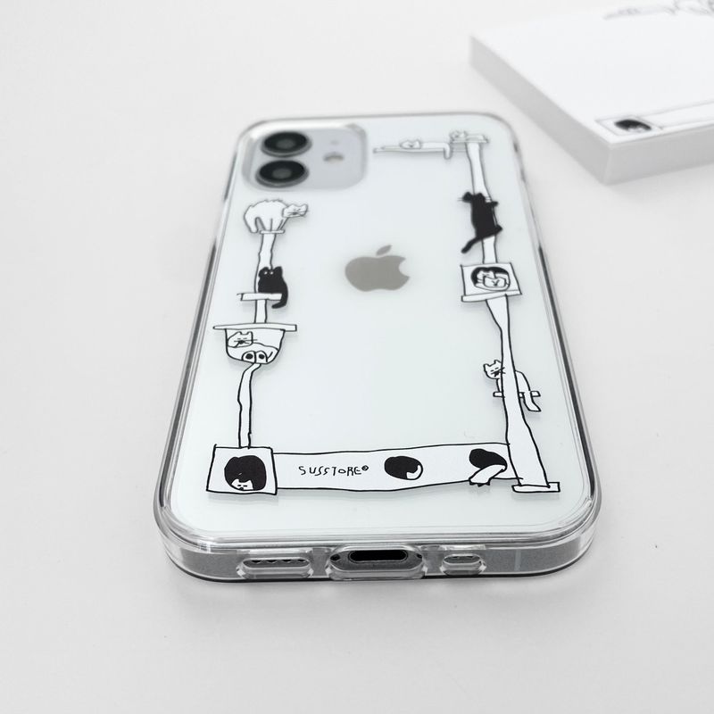 Cat Tower 12cats phone case