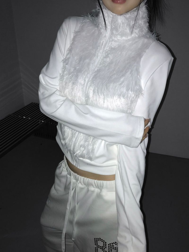 plumage zip-up (2 color)