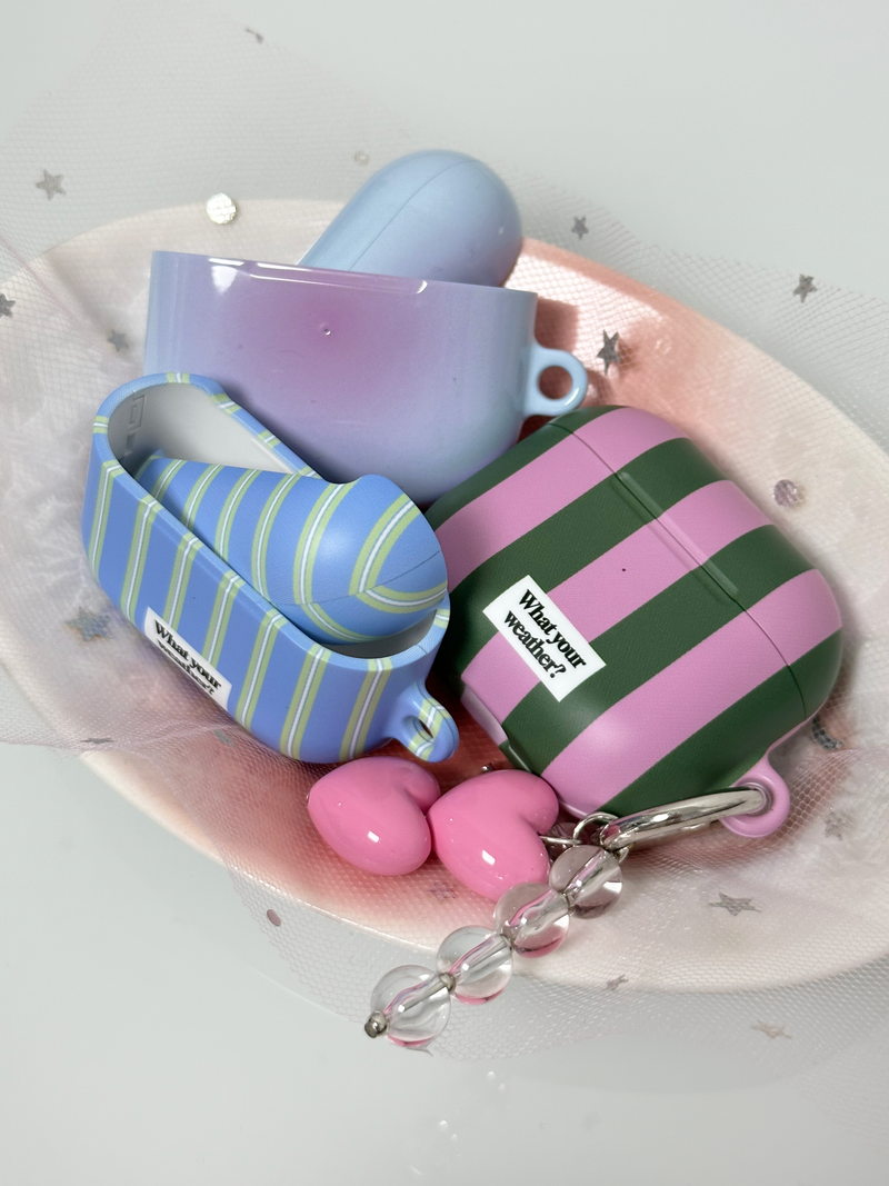 pajama Airpods case-pink
