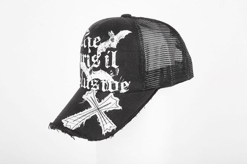 No.9631 cross VTG mesh CAP (4color)