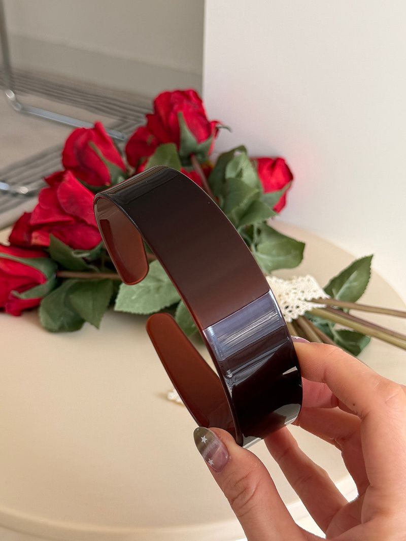 Dark choco hair band