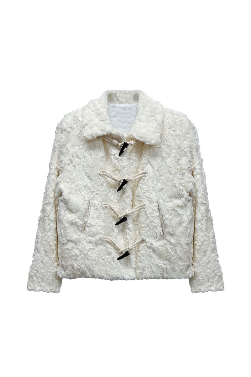 COZY FUR JACKET / WHITE