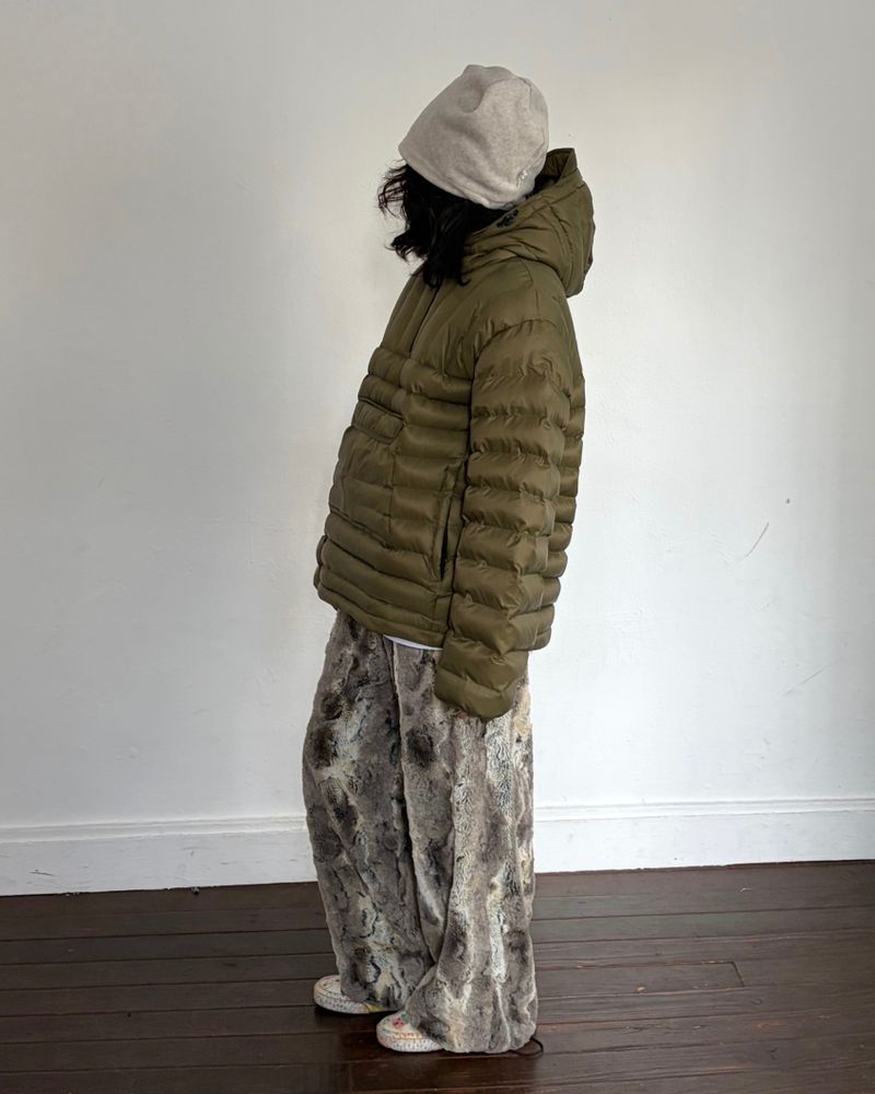 Furry Jogger Pants