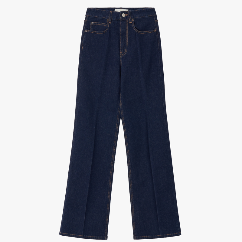Classic Flare Denim Blue Indigo - YF391