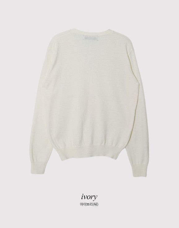 Forever Cashmere V-neck Knit Cardigan (12color)