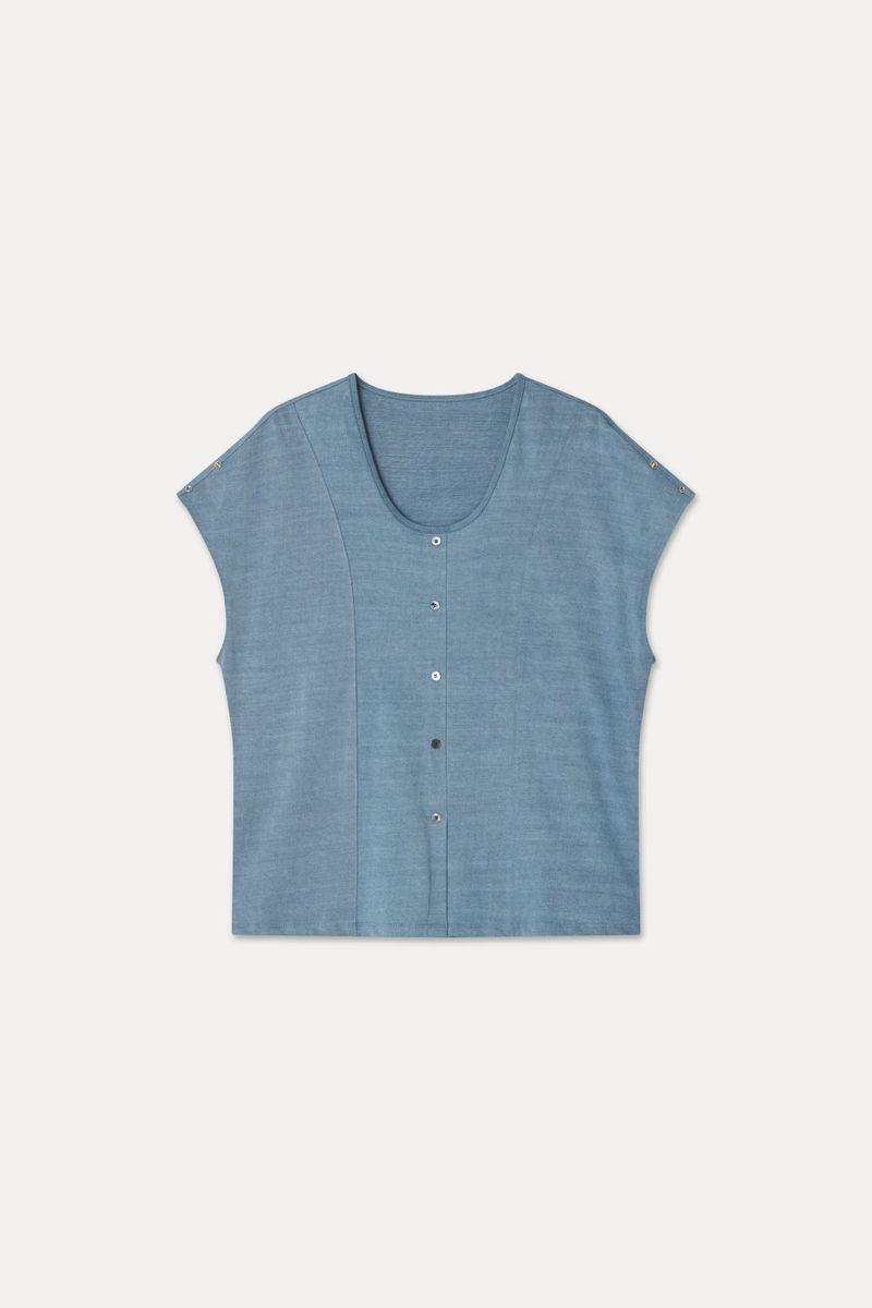 PIGMENT MAISON TOP_DUSTY BLUE