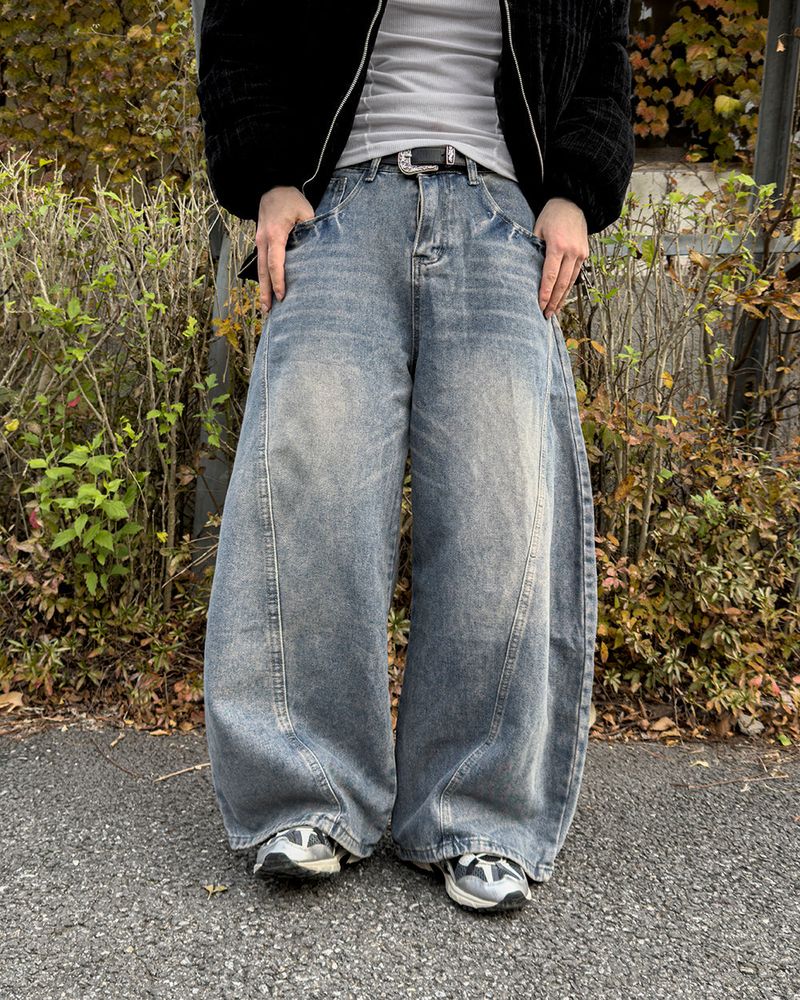 Curvin Shape Wide Denim