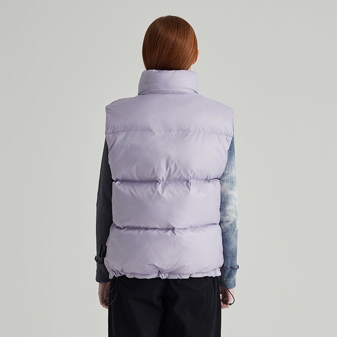 PURPLE ATHR PADED VEST
