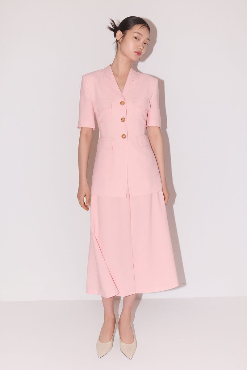 NO.24 JACKET - PINK BEIGE