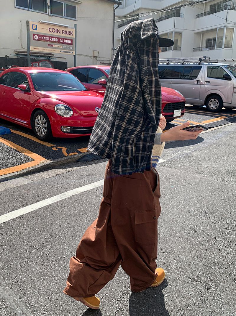 SLOW TWO-WAY CHECK SHIRT (2C)