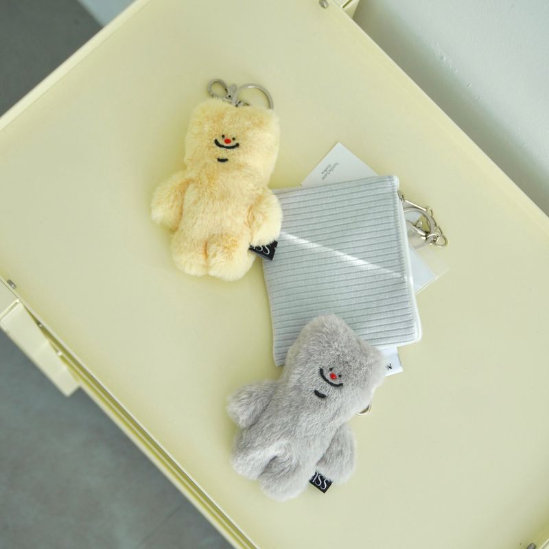 tuteogi gray doll keyring