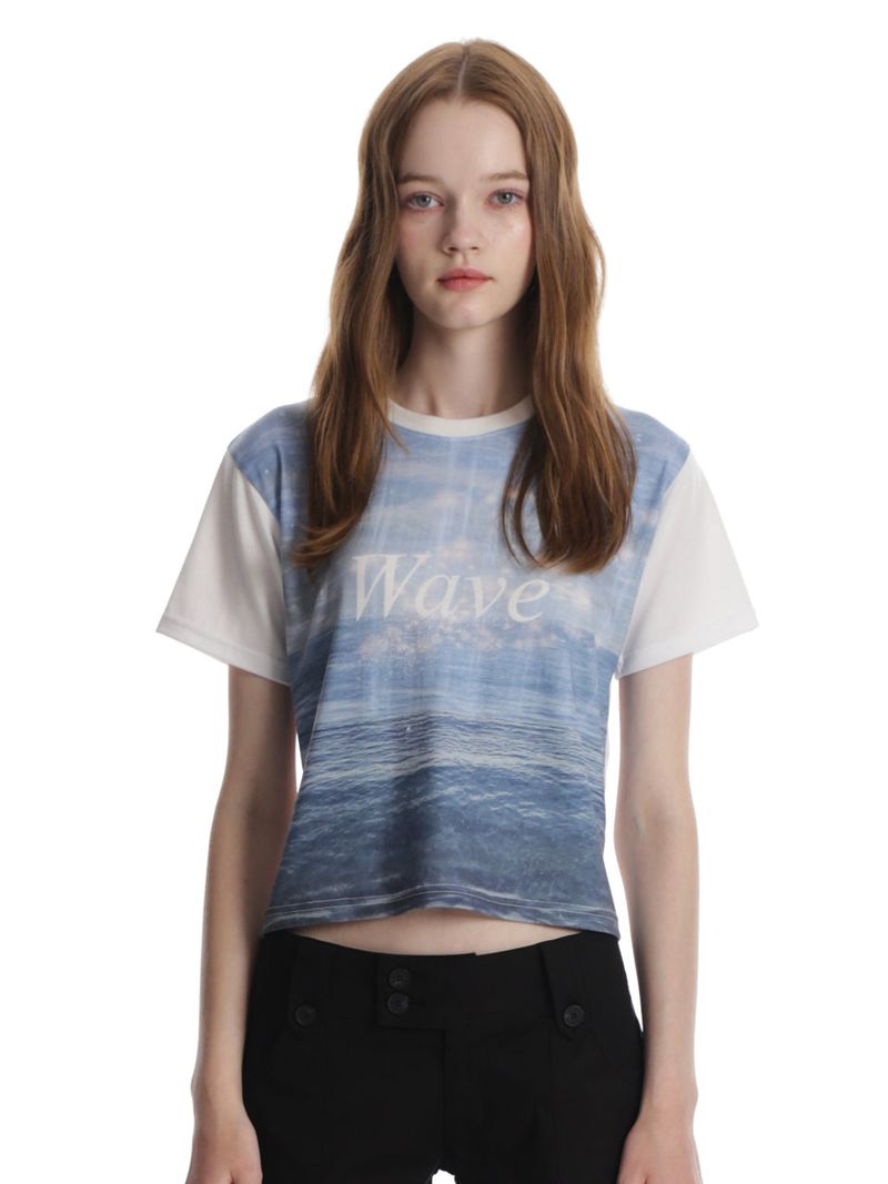 0 3 summer wave t-shirt