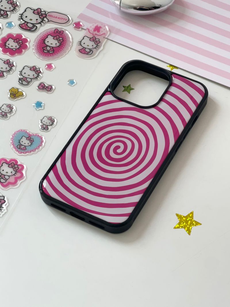 [MADE] bingle epoxy case (hot pink)
