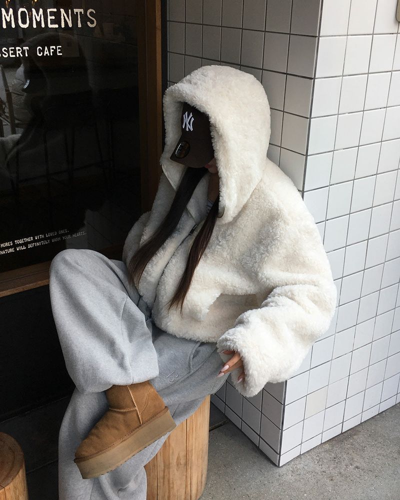 [ORIGINAL] Hershey Boa Hooded Jumper