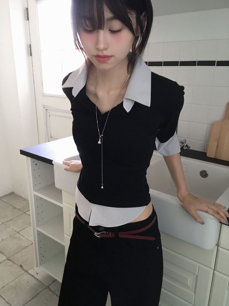 Odd Preppy Sleeve Shirt T