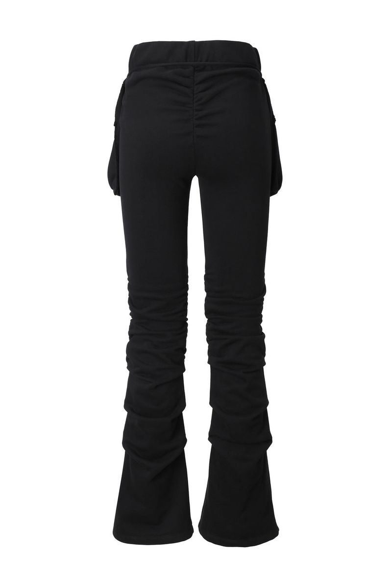 Pocket shirring pants