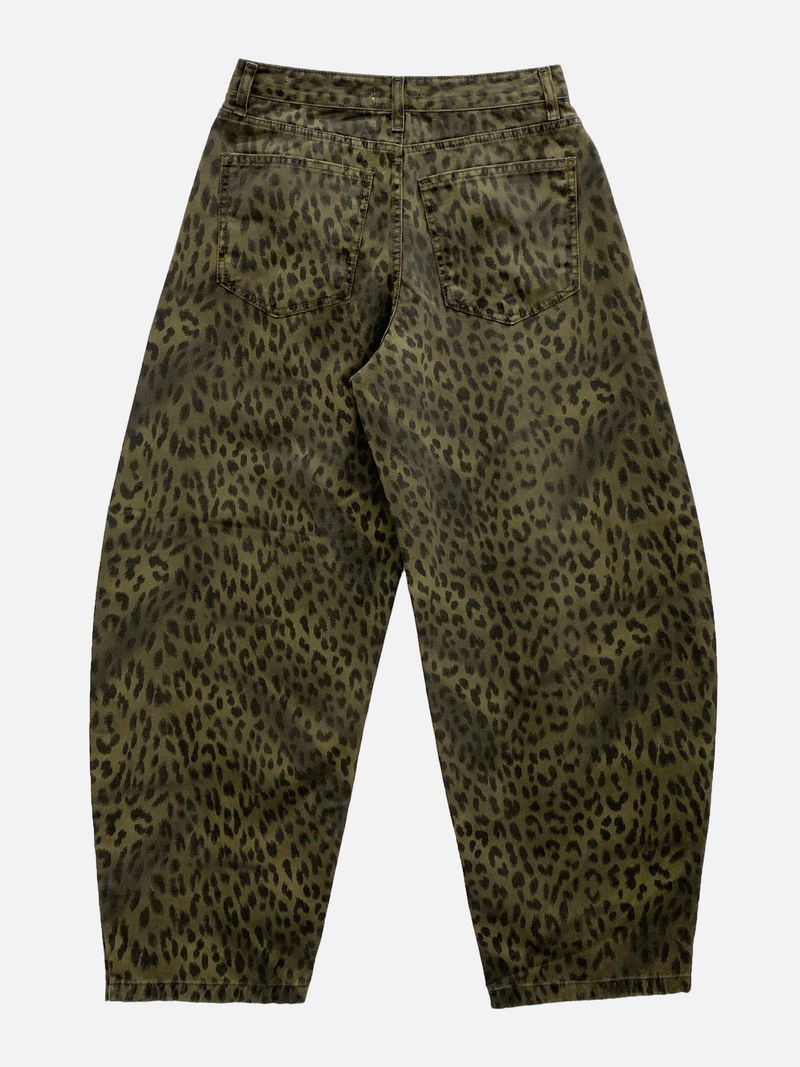 Chiller Leopard Wide Balloon Pants 2C