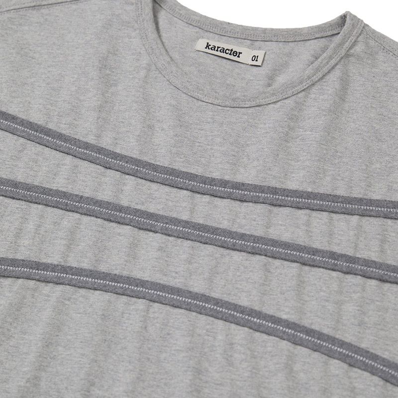 オービット ハーフ Tシャツ / メランジ グレー