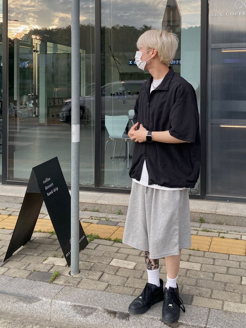 Basic Sweat Bermuda Pants 2C