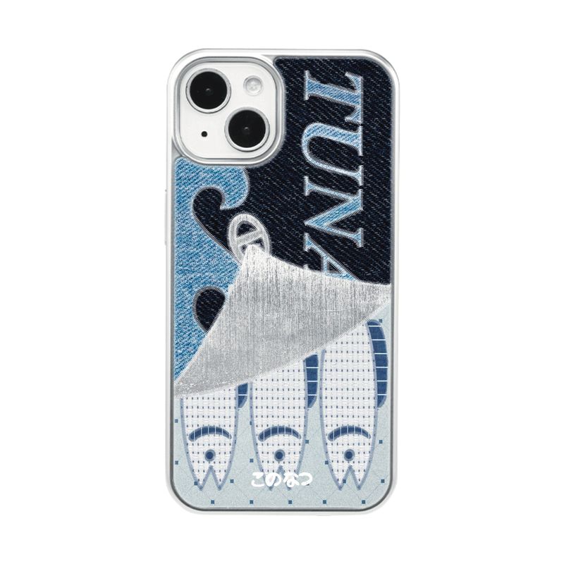 cononatz（コノナツ）の「[MADE] Tuna can silver epoxy case🐟（Smartphone Accessories）」