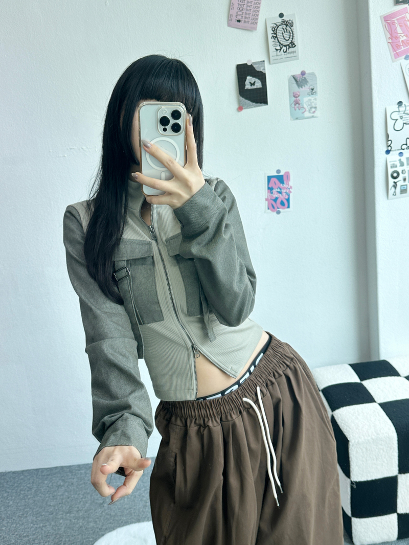 BASIC LINE BALLOON COTTON PANTS💛🤍🖤🤎💚 - 5 COLORS