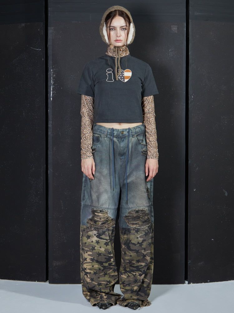 GATELESS（ゲートレス）の「STAR MILITARY PANTS（Pants）」