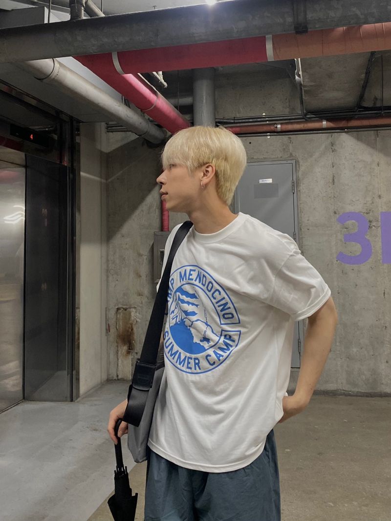 UNAIDUN(アネイダン)の「camp half T 3C(Tops)」