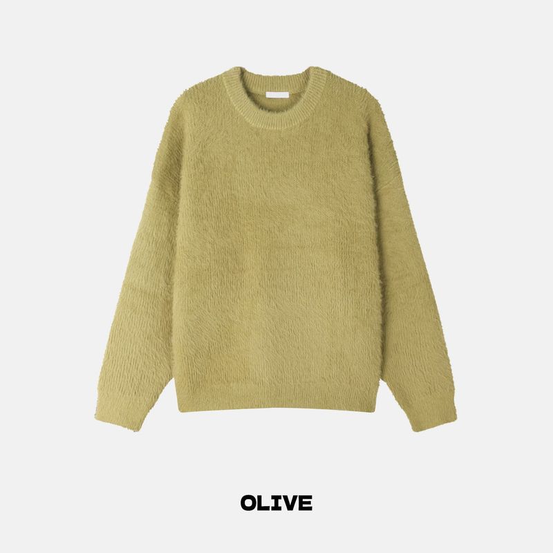 Encho Hairy Cropped Knit