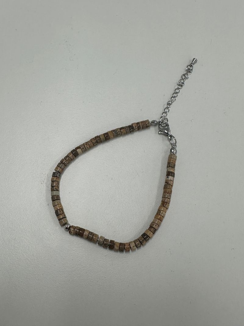 Crystal bead bracelet