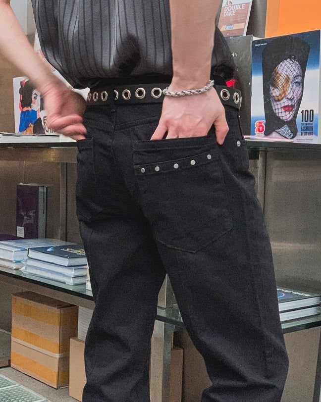 Vaynel Studded Bootcut Pants