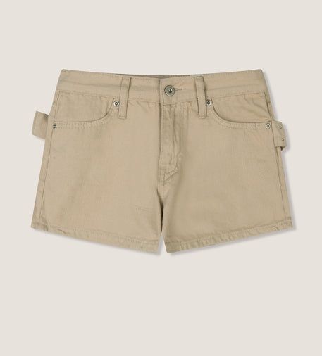 Kine Eyelet Belted Shorts