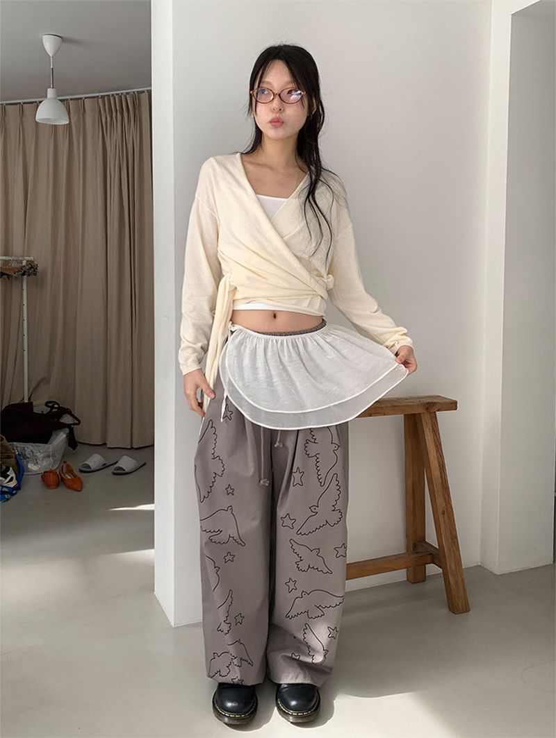 SPRING WRAP KNIT (4C)