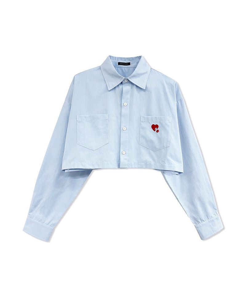 UNISEX 2WAYハートシャツ