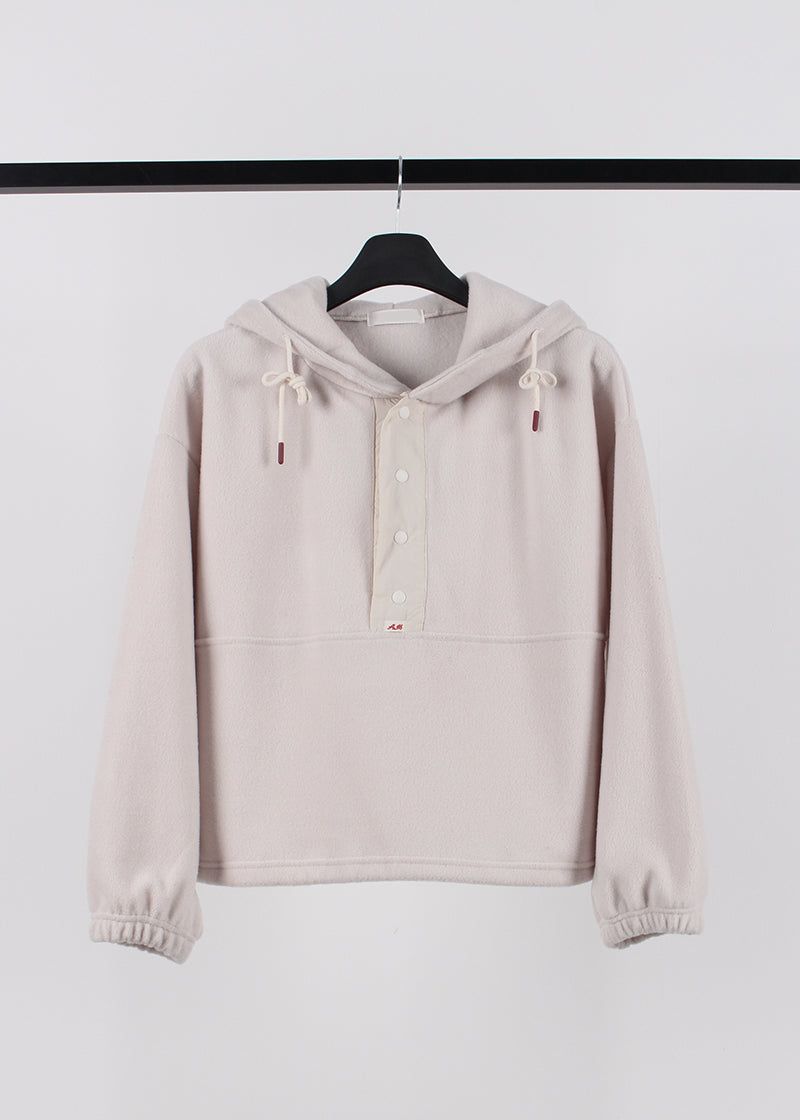 FLEECE HOOD ANORAK