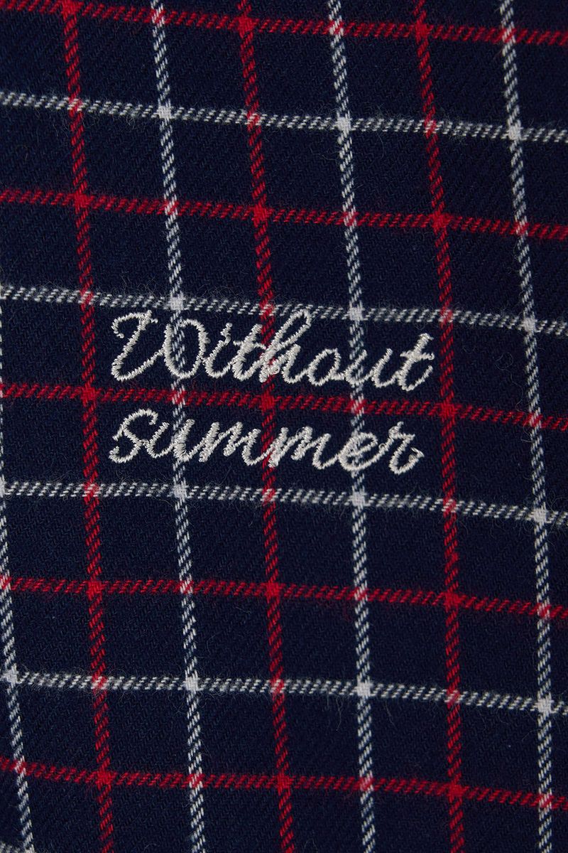 Bein check shirt_navy