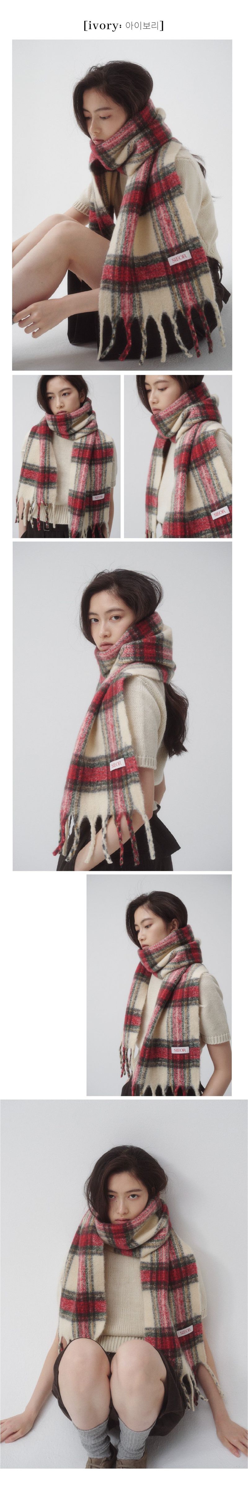 Dolf check muffler_3 colors