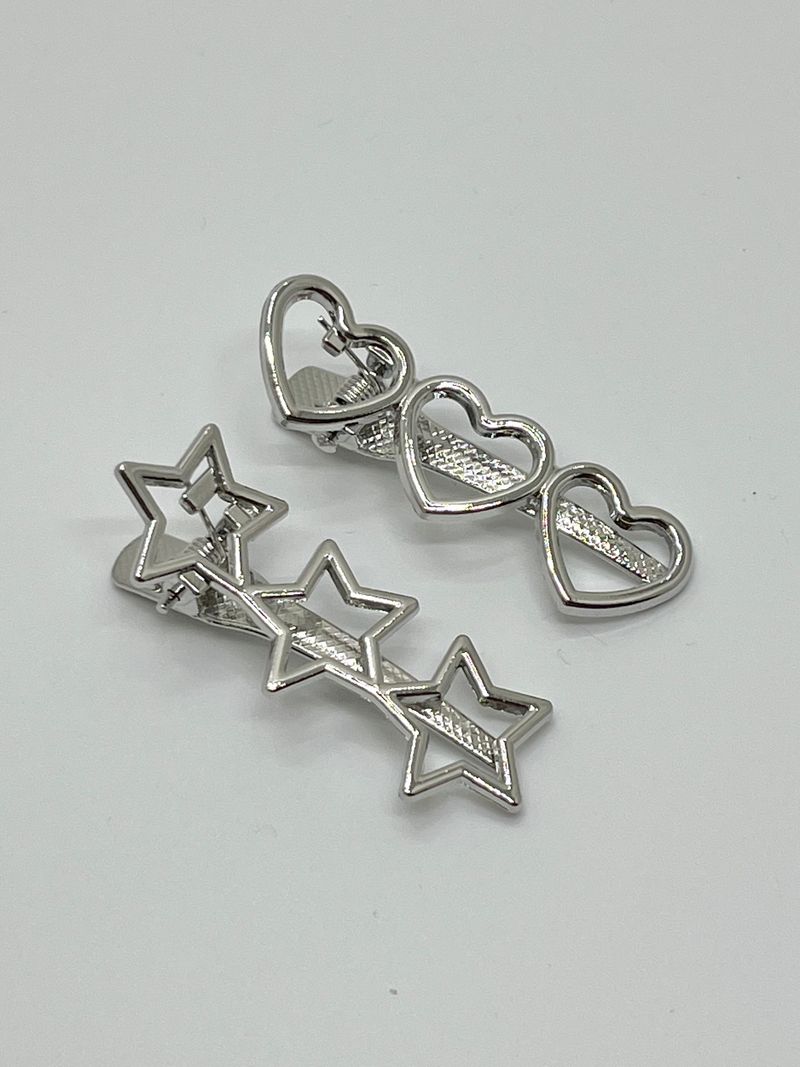 silver line hairpin