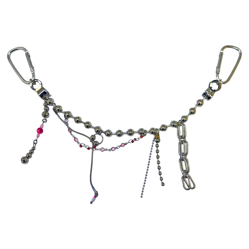 Overdose Pink bag chain