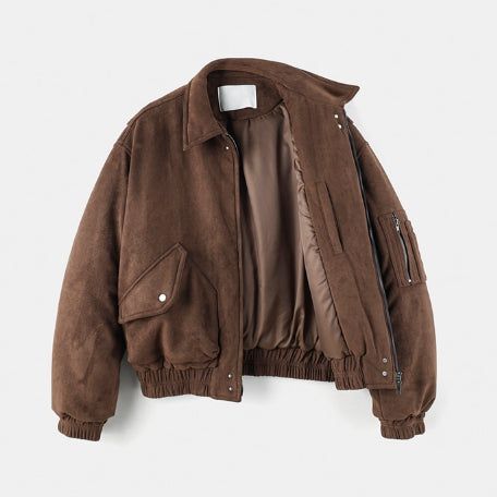 Romu Rivet Suede Flight Jumper