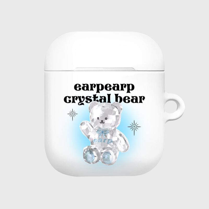 EARPEARP(アプアプ)の「CRYSTAL MERRY-WHITE(AIR PODS-HARD)(Hats)」