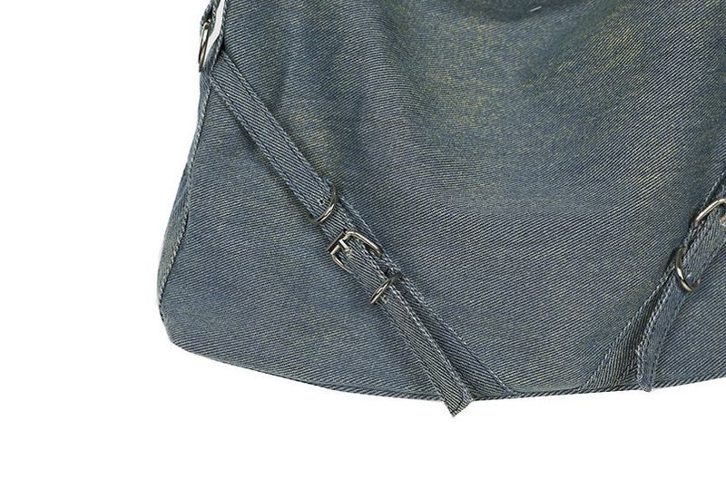 No.0775 denim shoulder & cross BAG
